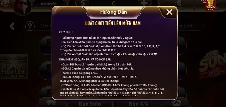 Cách Chơi Tiến Lên Miền Nam Tại SunWin Luôn Thắng Cho Người Mới Bắt Đầu